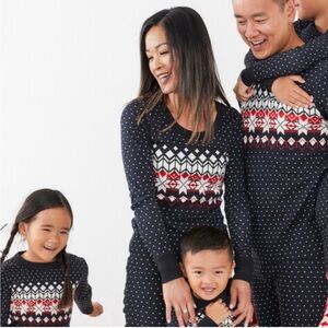 Hanna Andersson Heritage Fairisle Unisex Long John Pajama Top Fair